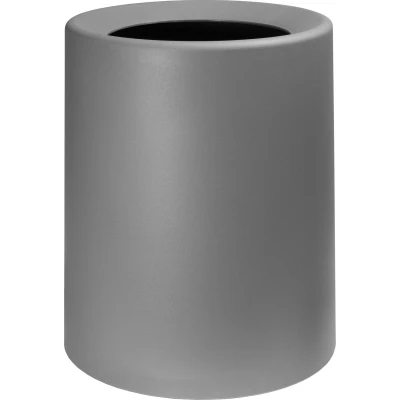 Afbeelding van QUVIO Prullenbak plastic met binnenemmer 12 L Donker grijs