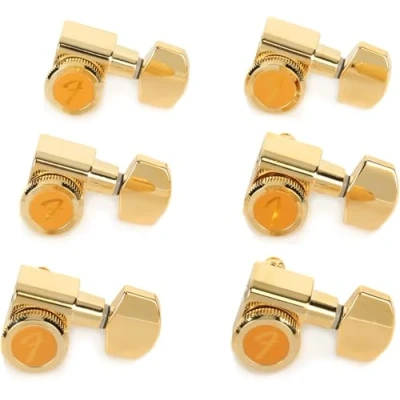 Afbeelding van Fender locking Tuners Gold stemmechanieken (set van 6)