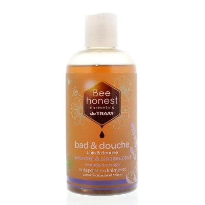 Afbeelding van Bee Honest Bad &amp; Douche Lavendel Sinaasappel 250ML