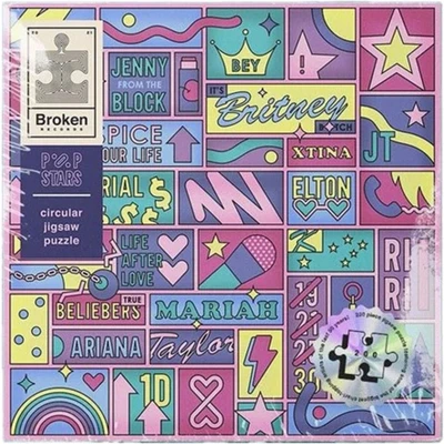 Afbeelding van Broken Records Puzzel (200 Stukjes) Pop van Luckies