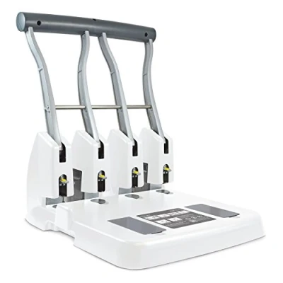 Afbeelding van Rapesco 1407 ECO P4400 4 voudige perforator, 150 vellen stanscapaciteit, zacht wit
