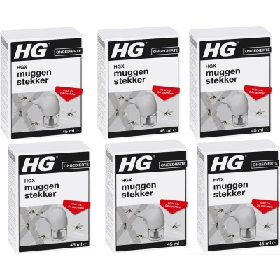 Afbeelding van 6x HG HGX Muggenstekker