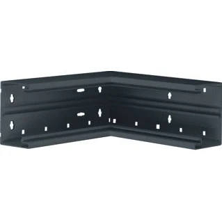 Afbeelding van Br65 bodemprofiel binnenhoek 65x100 mm zwart br6510049011