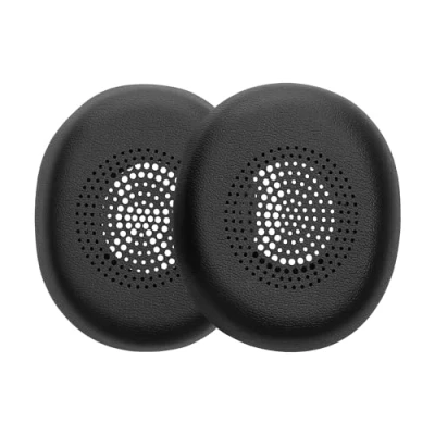 Afbeelding van kwmobile 2x oorkussens geschikt voor Jabra Evolve 2 30 Earpads koptelefoon in zwart