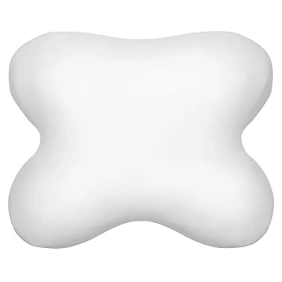 Afbeelding van Edda Lux® Hoes geschikt voor Tempur Ombracio hoofdkussen, 60 x 50 cm, vormvaste jersey kussensloop slaapkussen, van 100% katoen, in Wit
