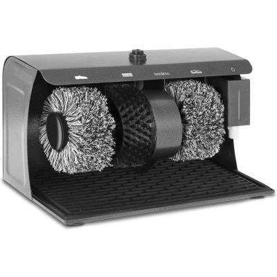Afbeelding van bredeco Schoenpoetsmachine 3 borstels