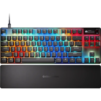 Afbeelding van SteelSeries Apex Pro TKL Gen 3 Mechanisch Gaming Keyboard US Layout Rapid Tap