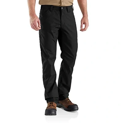 Afbeelding van Werkbroek Carhartt Men Rugged Stretch Canvas Pant Black W38/L34