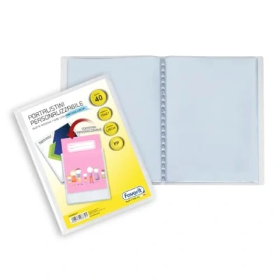 Afbeelding van Favorit 100460235, Polypropyleen (PP), Transparant, 20 vel, 150 mm, 210 mm