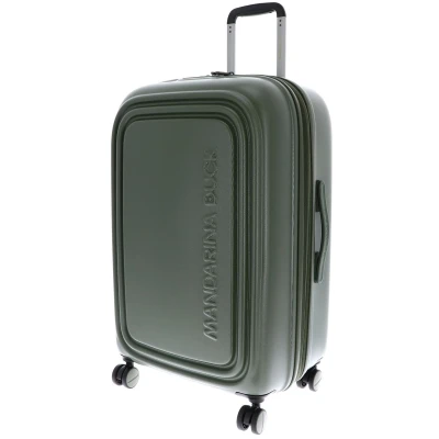 Afbeelding van MANDARINA DUCK Trolley Logoduck + Pine Green olijfgroen 70cm