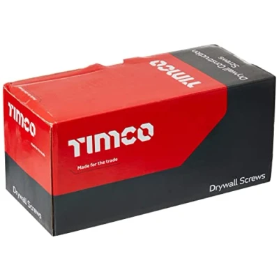 Afbeelding van TIMco 00038DRY PH2 Philips Gipsplaten Schroef 3,5 x 38 Zwart (Doos van 1000)
