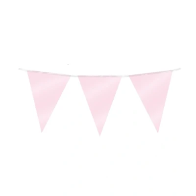 Afbeelding van Baby Roze Vlaggenlijn Metallic 10 meter