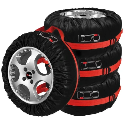 Afbeelding van ProPlus Bandenhoezen set 4 stuks in draagtas