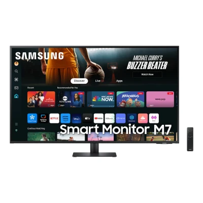 Afbeelding van Samsung Smart monitor M7 M70D computer 109,2 cm (43 ) 3840 x 2160 Pixels 4K Ultra HD LCD Zwa