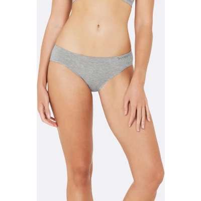 Afbeelding van Boody Bamboe Classic Bikinislip Lichtgrijs / S