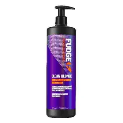 Afbeelding van Fudge Clean Blonde Violet Toning Zilver Shampoo 1000ml