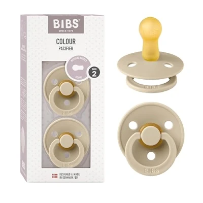 Afbeelding van BIBS Fopspeen Vanille/Vanille6 18 maanden, 2st.