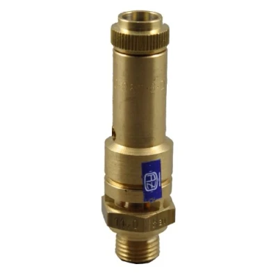 Afbeelding van TÜV veiligheidsventiel overdrukventiel compressor 11 bar G 3/8