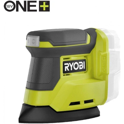 Afbeelding van Ryobi RPS18 0 One+ 18V Li ion Accu Palmschuurmachine Body 100x140mm