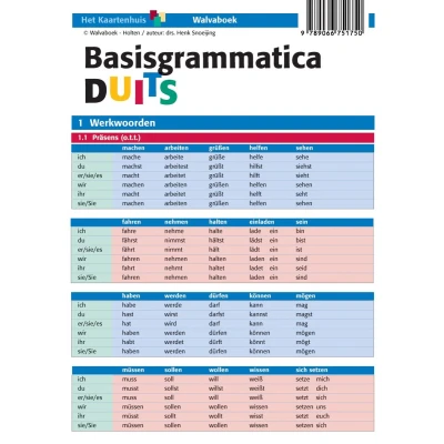 Afbeelding van Basisgrammatica Duits