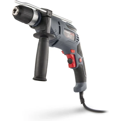 Afbeelding van Powerplus POWE10030 Elektrische klopboormachine 720W Variabele snelheid Snelspanboorkop Incl. diepte aanslag en additionele handgreep Boormachine voor beton, hout staal