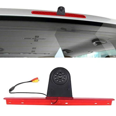 Afbeelding van Auto remlicht achteruitrijcamera voor VW T5 bus Transporter Multivan Caravelle (nieuw object: hoek en afstand instelbaar)