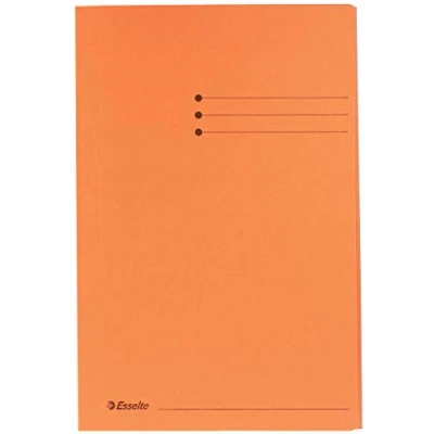 Afbeelding van 50x Esselte dossiermap oranje, ft folio