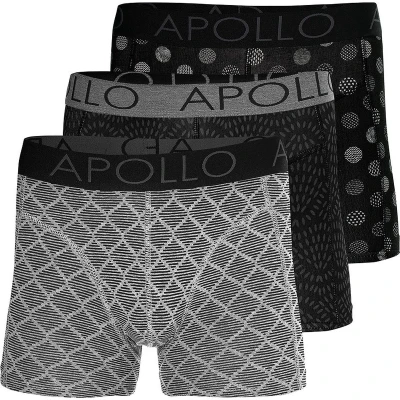 Afbeelding van Apollo Heren Boxershort met print Maat M Ondergoed Pack multipack 3