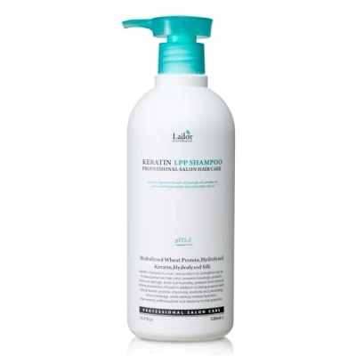 Afbeelding van LA&#039;DOR Keratine LPP Repair Shampoo Tarweproteïne Zijdeproteïne 500 ml Voedende Sub Zure pH 6,0 Droog Beschadigd Gekleurd Gedurfd Haar Behandeling Siliconenvrij