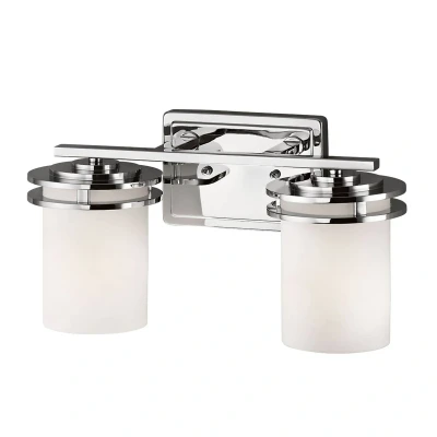 Afbeelding van Kichler LED Badkamerarmatuur Hendrik 3W 3000K 300Lm 830 IP44 Dimbaar Polished Chrome