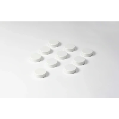 Afbeelding van Magnummagneten, 10 stuks, wit