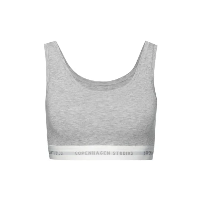 Afbeelding van Copenhagen Studios Bustier, Dames, Maat: Small, Grey melange