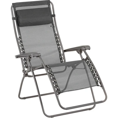Afbeelding van Lafuma RSXA Relaxstoel Black Zwart Relaxstoelen