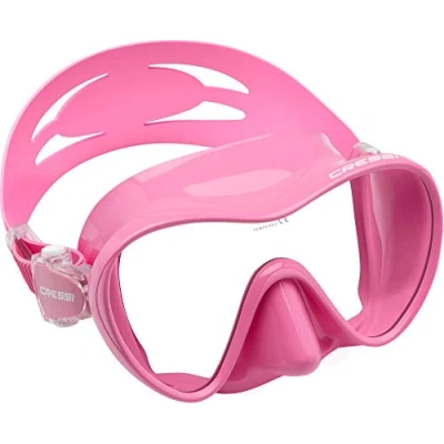 Afbeelding van Cressi F1 Small Mask Frameloos type enkelglas duikmasker voor kinderen