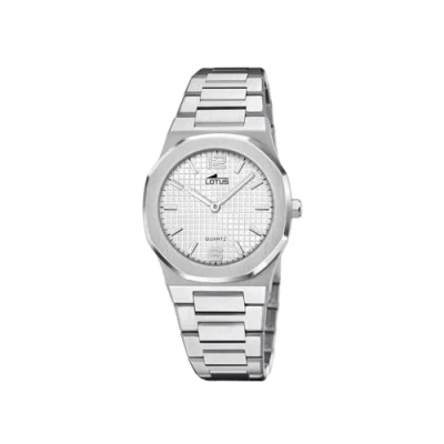 Afbeelding van Lotus Excelent Horloge silvercoloured, Dames, Maat: One Size, Silver coloured