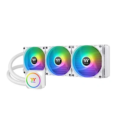 Afbeelding van Thermaltake TH360 ARGB Sync Snow Edition Alles in één waterkoeling
