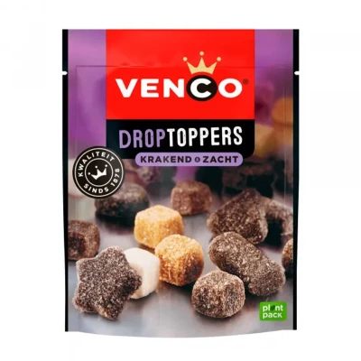 Afbeelding van Venco Droptoppers Krakend Zacht Zak 215 Gr
