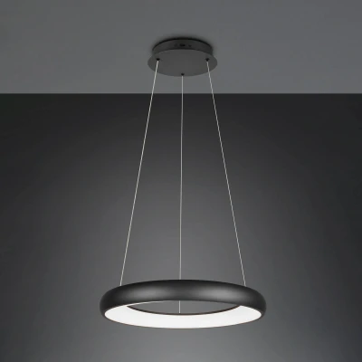 Afbeelding van Trio Led hanglamp Cardona zwart Ø 60cm 349616032