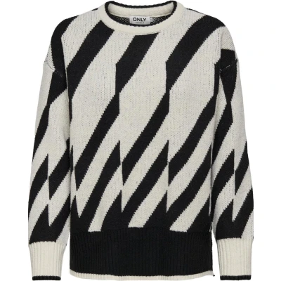 Afbeelding van ONLY ONLJUDE LS O NECK JQ KNT Dames Trui Maat XS