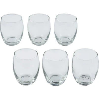 Afbeelding van 12x Sap/water glazen 350 ml transparant Drinkglazen
