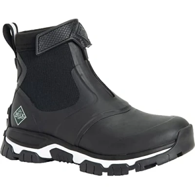 Afbeelding van Muck Boot Stalschoenen Apex Zip Dames Zwart/Wit 43