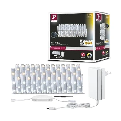 Afbeelding van Paulmann 78870 LED strip basisset Met connector (male) 230 V 5 m Warmwit