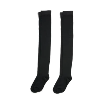 Afbeelding van Pcnanna Knee High Socks 2 Pack Bc, Zwart/Pack: Pack, Eén Maat