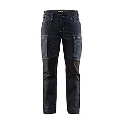 Afbeelding van Blaklader Werkbroek Service Dames Stretc H 7159 MARINEBLAUW/ZWART C50