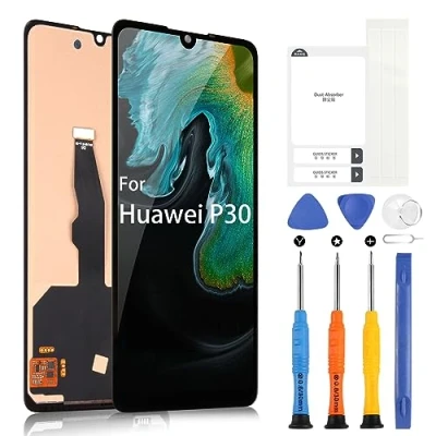 Afbeelding van ARSSLY LCD scherm voor Huawei P30 display ELE L29 L09 TL00 L04 Touchscreen Digitizer Assembly met gereedschap (6,1 inch, zwart)