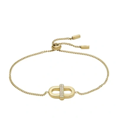Afbeelding van Fossil armband JF04584710 Heritage goudkleur
