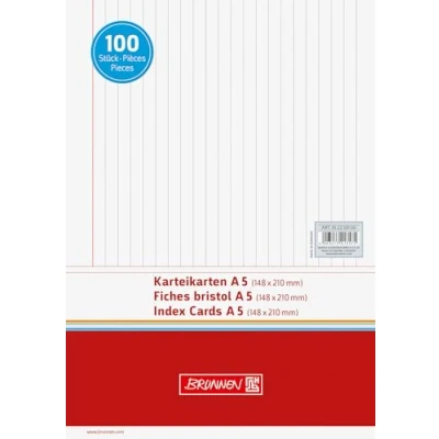 Afbeelding van Systeemkaart A5 lin ws 100 stuks
