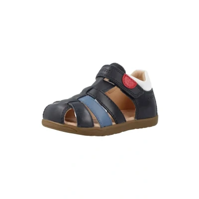 Afbeelding van Geox Babyjongens B Macchia Boy sandaal, Navy Lt Blue., 19 EU
