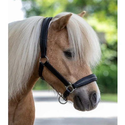 Afbeelding van STAR Leather Halter Diamond Shetlander