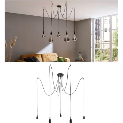 Afbeelding van Paulmann Ketil 50389 Hanglamp LED E27 Zwart